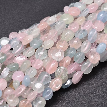 Естественно Morganite чип бусины пряди G-E271-132-1