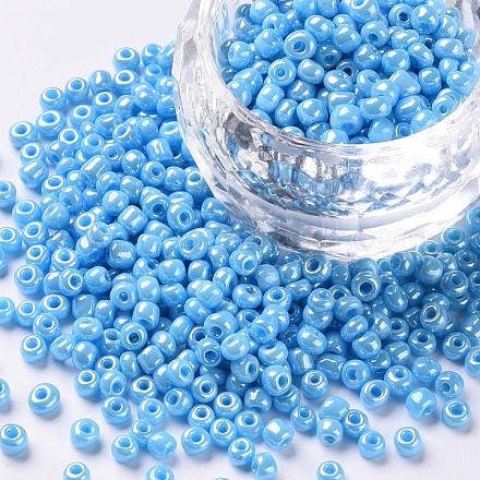Бисер из стекла  SEED-A012-3mm-123-1