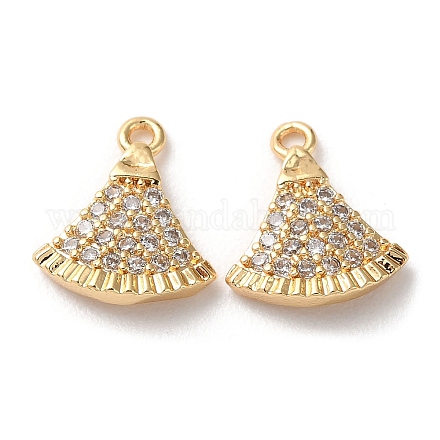 Латунные микро проложить кубического циркония подвески KK-Q779-03G-1