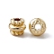Alloy Beads, Rondelle, Light Gold, 7x6mm, Hole: 2.5mm