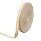 Polyester Rhombus Jacquard Ribbons, Clothes Accessories, Pale Goldenrod, 1/2 inch(12mm)