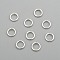 304 Stainless Steel Jump Rings, Open Jump Rings, Silver, 20 Gauge, 6x0.8mm, Inner Diameter: 4.3mm