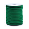 Soft Nylon Cord, Flat, Sea Green, 5x3mm, about 21.87 yards(20m)/roll