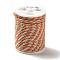 4-Ply Polycotton Cord Metallic Cord, Handmade Macrame Cotton Rope, for String Wall Hangings Plant Hanger, DIY Craft String Knitting, Pearl Pink, 1.5mm, about 4.3 yards(4m)/roll