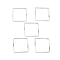 Brass Beads Frames, Cadmium Free & Lead Free, Square, 925 Sterling Silver Plated, 14x14x1mm