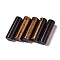 Natural Tiger Eye Pendants, Column, 34~36x10~10.5mm, Hole: 2mm