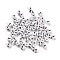 Opaque Acrylic Beads, Enamel Style, Cube with Letter, Letter Y, 4.5x4.5x4.5mm, Hole: 2mm, 5500pcs/500g