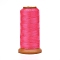 Polyester Threads, for Jewelry Making, Hot Pink, 0.2mm, about 1093.61 yards(1000m)/roll