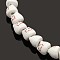 Handmade Kitten Bright Glazed Porcelain Ceramic Beads Strands, Cartoon Cat Head, White, 8x10x9mm, Hole: 2mm, about 40pcs/strand, 13 inch