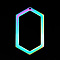 PVD Vacuum Plating 201 Stainless Steel Big Pendants, Laser Cut, Hexagon, Rainbow Color, 52.5x31x1mm, Hole: 1.8mm