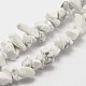 Натуральный Howlite бисер нить X-G-F328-05-3