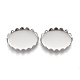Кабошоны из нержавеющей стали 201 STAS-P249-10B-P-1