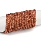 Натуральный Sunstone бисер пряди G-L537-016B-5