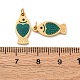 Подвески из нержавеющей стали 304 с эмалью STAS-U061-25G-A-3