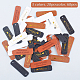 Этикетки из искусственной кожи DIY-FG0001-44-6