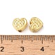 Стойки обшивки латунные бусины KK-S375-04G-2