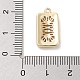 Латунь с подвесками из прозрачного кубического циркония KK-Z061-21C-G-3