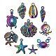 Подвески из сплава 20шт 10 стиля FIND-LS0001-22MC-2