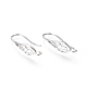 Латунные крючки для сережек KK-G374-11-2
