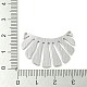Стойки обшивки латунные подвески KK-K351-04P-3