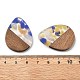 Подвески из смолы и ореха FIND-R051-04B-3