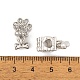 Подвески из сплава со стразами в стойке в европейском стиле FIND-C055-19P-01-3
