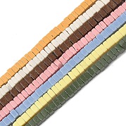 Нити бусин из искусственного камня лавы ручной работы PORC-A029-01