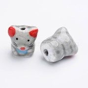 Фарфоровые бусины ручной работы PORC-I009-06