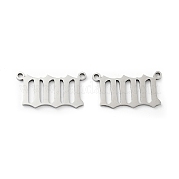Подвески из нержавеющей стали 201 STAS-A090-13P