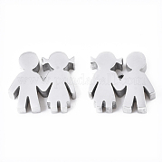 Бусины из нержавеющей стали 304 STAS-S079-183P