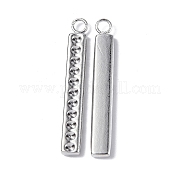 Подвеска-кабошон из нержавеющей стали 304 STAS-C066-15P