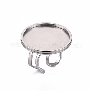 Фурнитура для манжетного кольца из нержавеющей стали 201 STAS-S080-040G-P