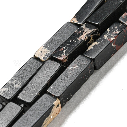 Синтетические окрашенные нити императорской яшмы G-D077-C01-03-1
