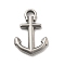 PVD Vacuum Plating 304 Stainless Steel Pendants, Anchor, Stainless Steel Color, 29.5x19.5x2.5mm, Hole: 5mm