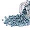 TOHO Round Seed Beads, Japanese Seed Beads, (1206) Opaque Turquoise Amethyst Marbled, 11/0, 2.2mm, Hole: 0.8mm,  about 1110pcs/10g