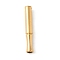 304 Stainless Steel Big Pendants, Tube Charms, Ion Plating(IP), Real 18K Gold Plated, 51x8mm, Hole: 3mm