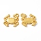 Rack Plating Alloy Pendants, Cadmium Free & Lead Free & Nickle Free, Crab Charm, Matte Gold Color, 15x16.5x2.5mm, Hole: 1.6mm