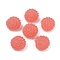 Synthetic Coral Carved Beads, Dyed, Spiral Shell shape, Salmon, 21x14.5mm, Hole: 1.2mm
