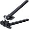 180 Degree Iron Pipe Bending Tool, Rectangle, Black, 35x2~6x2~8.5cm