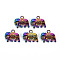 Alloy Pendants, Cadmium Free & Nickel Free & Lead Free, Elephant, Rainbow Color, 16.5x21x4mm, Hole: 2.5mm