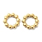 Ion Plating(IP) 304 Stainless Steel Linking Rings, Ball Ring, Golden, 10x2mm, Inner Diameter: 6mm