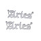 Non-Tarnish 304 Stainless Steel Connector Charms, Word, Aries, 9x26x1mm, Hole: 0.8mm