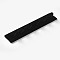 Resin Ring Displays, Rectangle with 6 Cone, Black, 19.2x3.85x3.2cm