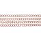 304 Stainless Steel Twisted Chains, Curb Chains, with Spool, Soldered, Rose Gold, 4x3x0.6mm, about 82.02 Feet(25m)/roll