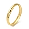 304 Stainless Steel Plain Bangles, Golden, Wide: 10mm, Inner Diameter: 2-1/2 inch(6.35cm)