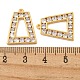 Латунные подвески с фианитами KK-N254-33G-3