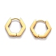Серьги-кольца Huggie Hoop из нержавеющей стали 304 с шестигранной головкой STAS-H156-03A-G-2
