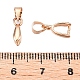 Держатели пончик из латуни KK-T034-01A-KCG-3