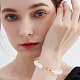 100 шт. латунные наконечники для шнура KK-CN0002-60-5