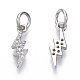 Латунные микро проложить кубического циркония подвески ZIRC-R109-017P-NF-1